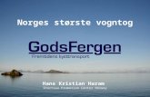 Sjølogistikkonferansen 201308 stavanger   shortsea promotion - gods fergen - hans kristian haram