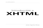 Introducción xhtml