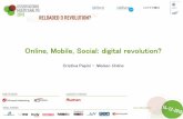 "Online, Mobile, Social: digital revolution?" - Cristina Papini, Nielsen Online