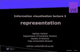 Information visualization: representation