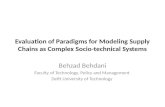 Agent-based modeling, System Dynamics or Discrete-event Simulation; Modeling Paradigm for Supply Chains Simulation