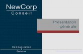 NewCorp Conseil présentation générale