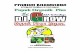 Buku panduan aplikasi & product knowledge pupuk digrow