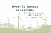 EVs On The Danish Market (In Danish)   Presentation For Di Bilbranchen Theme Day On August 26, 2009