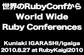 World Wide Ruby Conferences