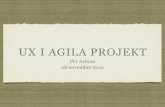 UX i agila projekt