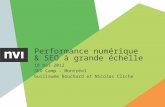Performance Numérique et SEO à grande échelle