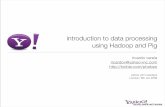 introduction to data processing using Hadoop and Pig