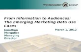 IAB/Winterberry Group Member Webinar: "From Information to Audiences--The Emerging Marketing Data Use Cases"