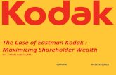 The Case of Eastman Kodak: Maximizing Shareholder Wealth