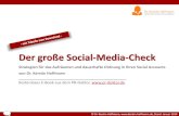 Der große Social Media Check - mit Tabelle zum Download
