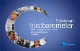 Edelman Trust Barometer 2013 | Resultados España