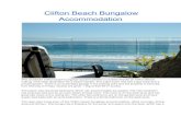Clifton Beach Bungalow Accommodation Cape Town