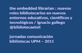The Embedded Librarian | las imágenes