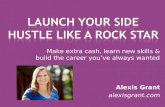 Webinar: Launch Launch Your Side Hustle Like a Rock Star (Alexis Grant)