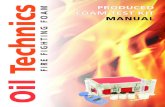 Produced Foam Test Kit Manual Methology Statement