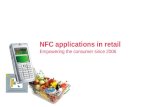 NFC Applications For Retailer - Mobile Prosumer Mobile and Sales Assistant