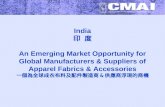 An Emerging Market Opportunity For Global Manufacturers & Suppliers Ofapparel Fabrics & Accessories