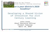 What is your district’s 2020 headline?