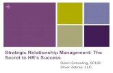 Strategic Relationship Management