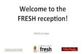 The FRESH Drinks Reception IMEX America 2013