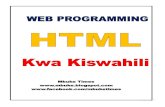 Web developer swahili2