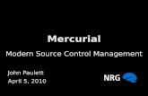 Mercurial: Modern Source Control Management