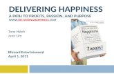 Delivering Happiness - Blizzard Entertainment - 4.1.11