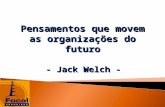 Pensamentos de Jack Welch
