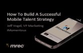 How to build a sucessful mobile talent strategy