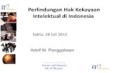 Perlindungan hak kekayaan_intelektual_di_indonesia - adolf panggabean