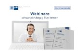 Philipp Hübner: Webinare - ortsunabhängig live lernen
