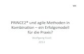 PRINCE2® und agile Methoden in Kombination – ein Erfolgsmodell für die Praxis?