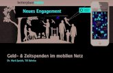 Till Behnke und Mark Speich: Geld- und Zeitspenden im mobilen Netz