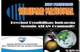 SIKAP KITA DALAM MENGHADAPI ASEAN COMMUNITY - DJOKO AW
