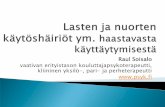 Lasten ja nuorten käytöspulmat 26.03.2014