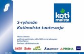 Suomalaista ruokaa suomalaisesta kaupasta: S-ryhmän Kotimaista-tuotesarja
