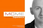 MCME gives your brand experience