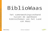 BiblioWaas op Dag van Bibliothecaris Prov. Limburg