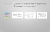 Мекра, 4-е занятие. Синтаксис элементов интерфейса, подход Дизайн-бюро Артёма Горбунова