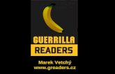 Guerrilla Readers - výroční prezentace
