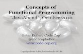 Concepts of Functional Programming for Java Brains (2010)