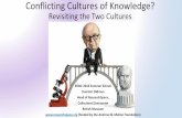 Keynote: Conflicting Cultures of Knowledge - D. Oldman - ESWC SS 2014