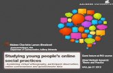 Studying young people’s online social practices