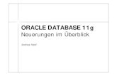 Oracle 11g - Neuerungen im Überblick