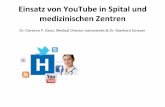 Einsatz von YouTube in Spital und medizinischen Zentren