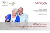 GeniAAL Leben - Technologie im häuslichen Umfeld