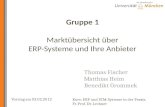 ERP Systeme/ Anbieter