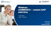 Webinar // AGIMENDO - Unsere SAP Add-Ons