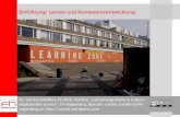 Einführung: Lernen und Kompetenzentwicklung